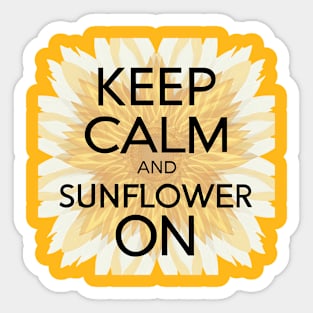 Sunflower Sticker